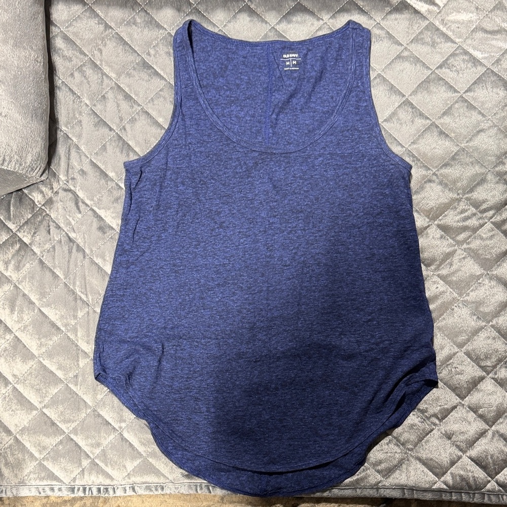 Old Navy Navy Blue Tank Top
